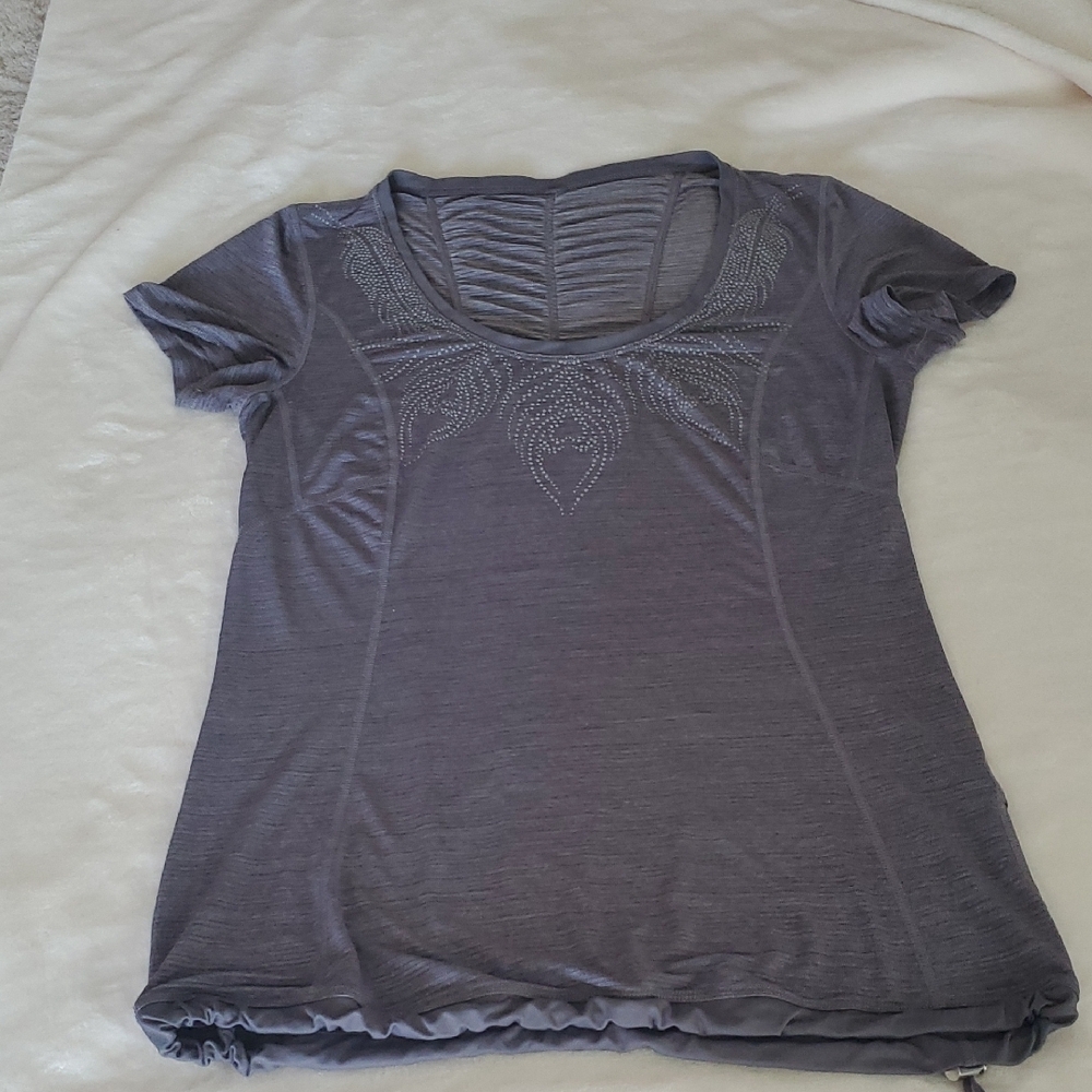 Elegant Gray Women's Top